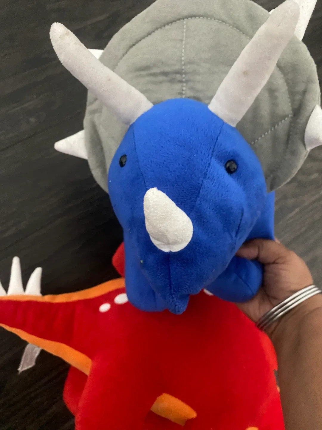 GUND Dinosaur Plush Toys - Triceratops & Stegosaurus image indicator(2)