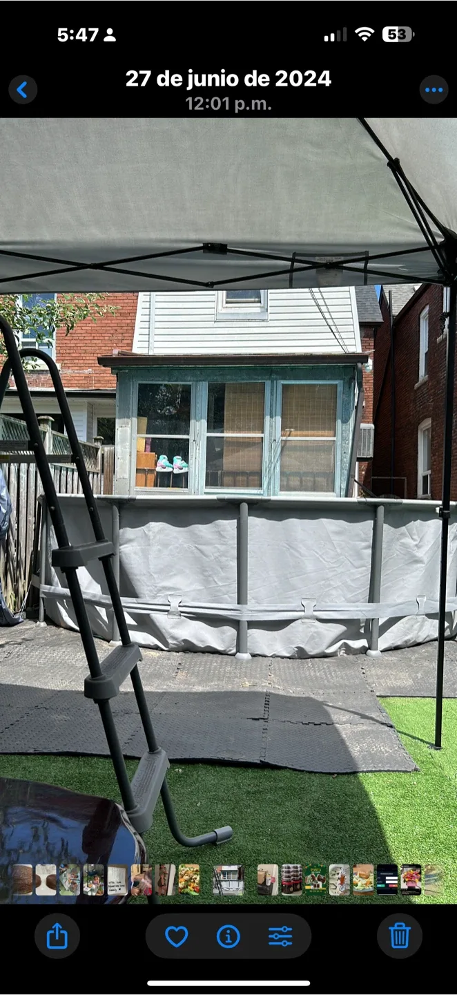 FunSicle Above Ground Pool with Ladder image indicator(3)