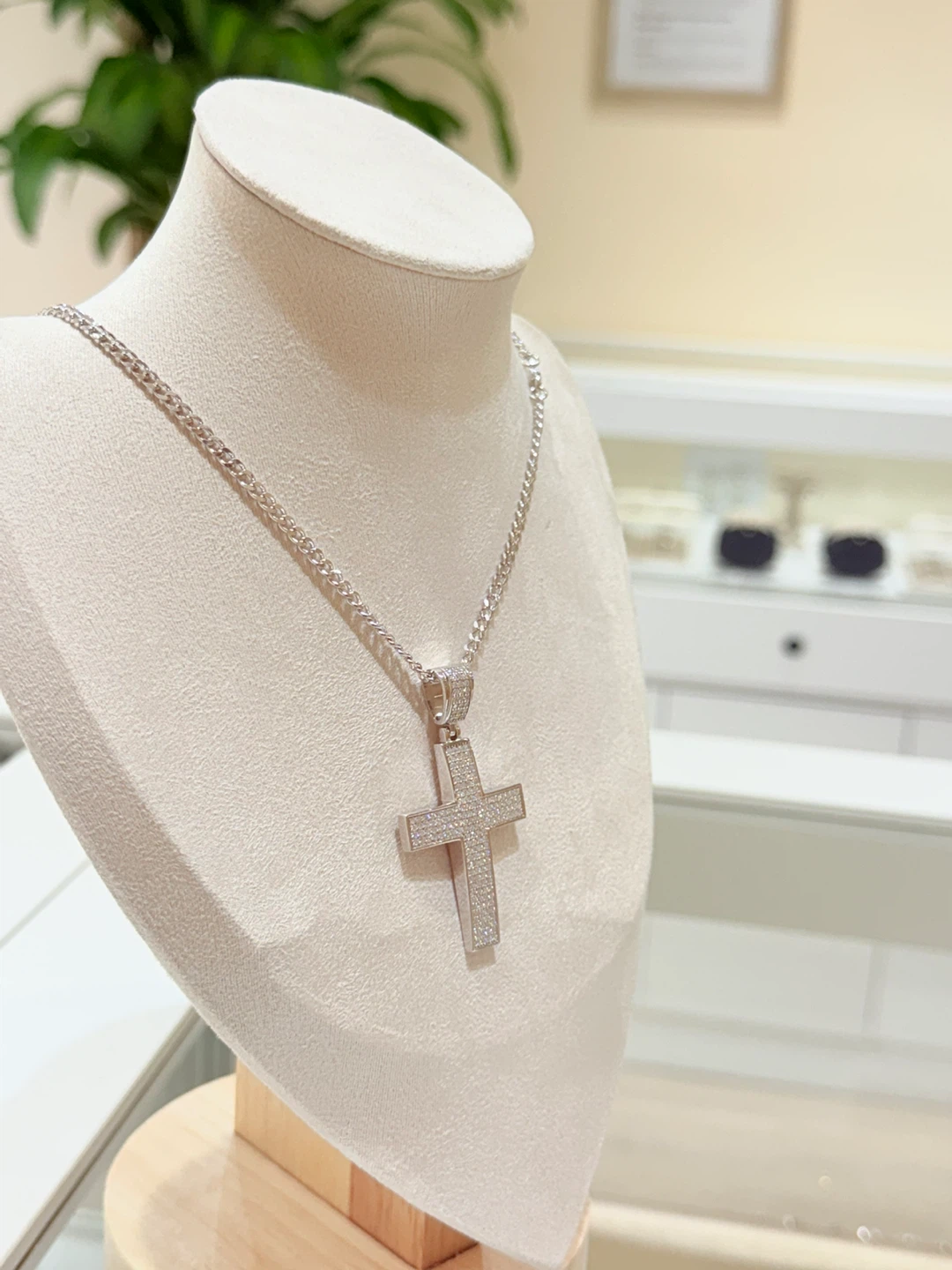 Ice out 925 sterling silver Full moissanite necklace - photo 4