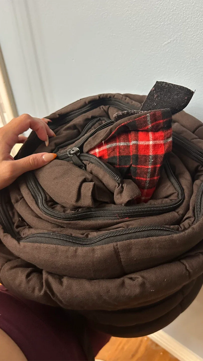 Brown Camping Sleeping Bag image indicator(2)