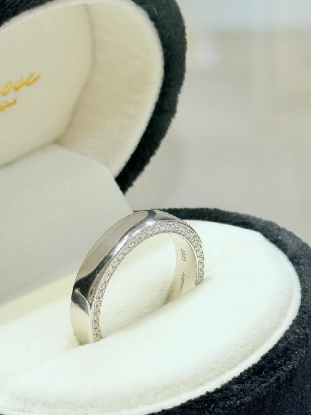 2 carats 925 sterling silver full moissanite ring - photo 2
