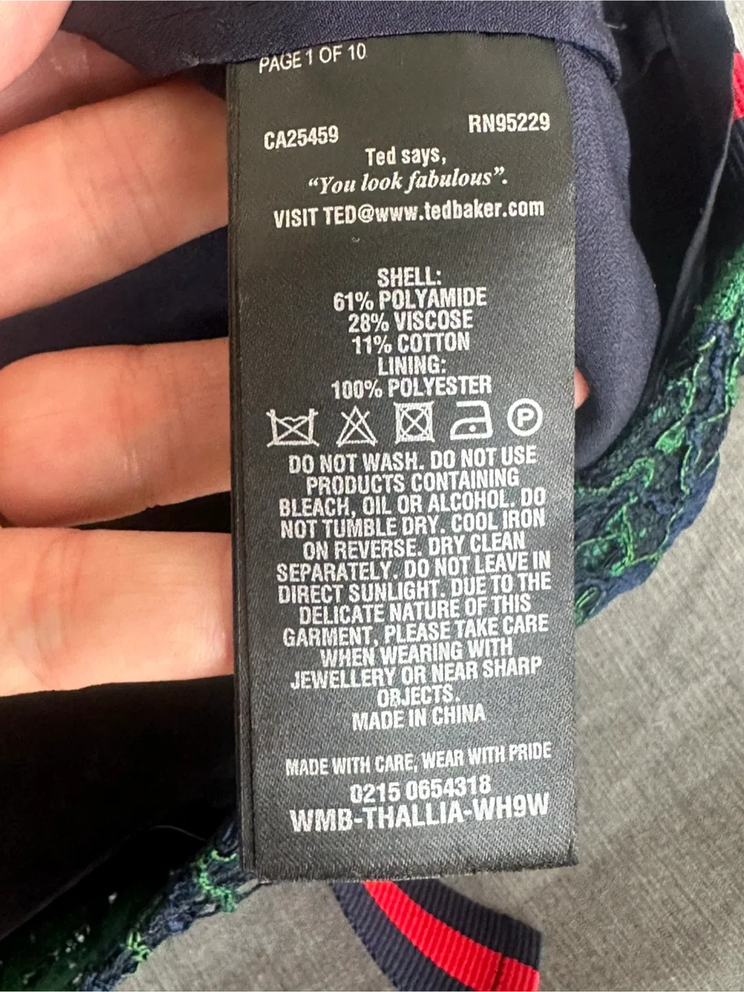 Ted Baker blouse - Size says 0 but fits like 4 image indicator(5)