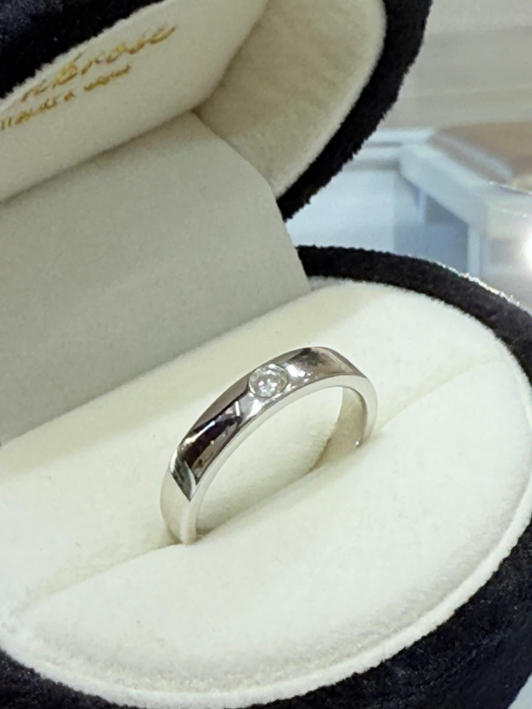 0.3 carats 925 sterling silver moissanite ring - photo 4
