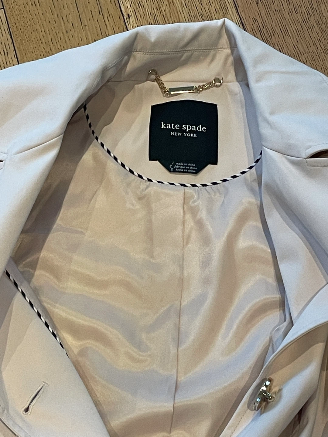 Kate Spade New York Trench Coat - Size Large - photo 5