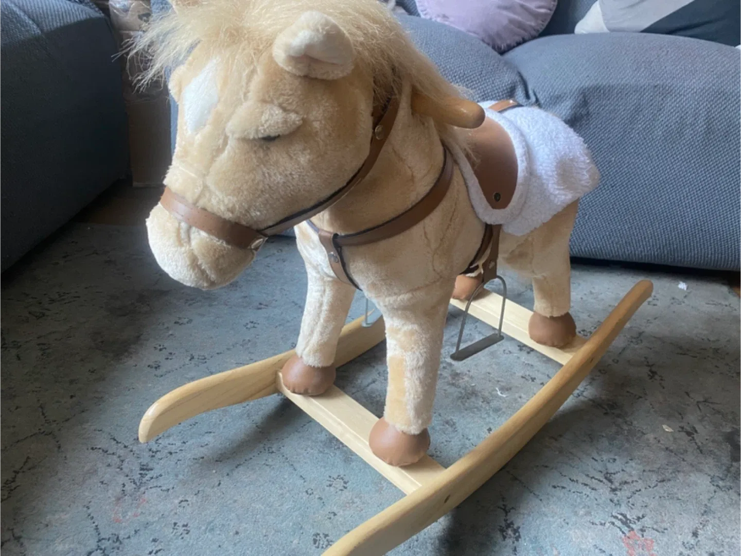 Base Rocking Horse for 3+ Year Olds - Brown thumbnail