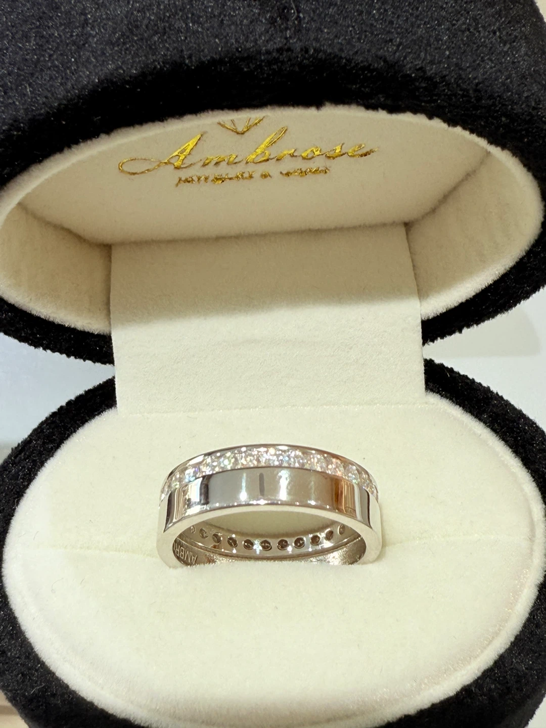 1.2 carats 925 sterling silver moissanite ring - photo 2