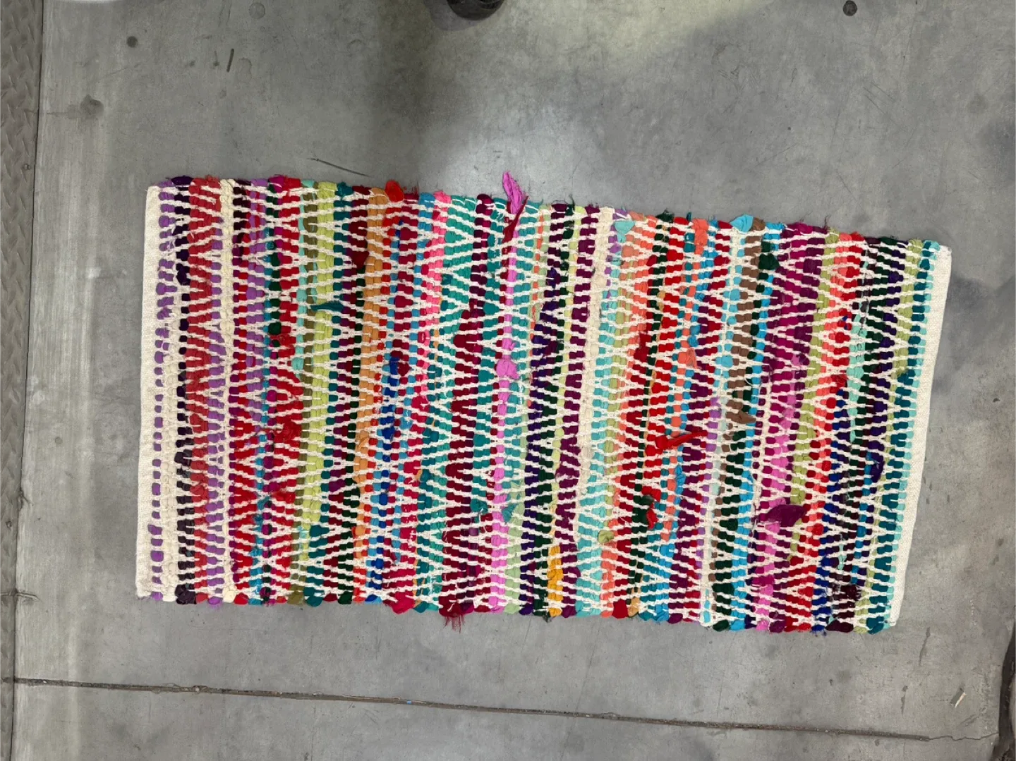 🥕 Colorful Woven Rug image indicator(2)