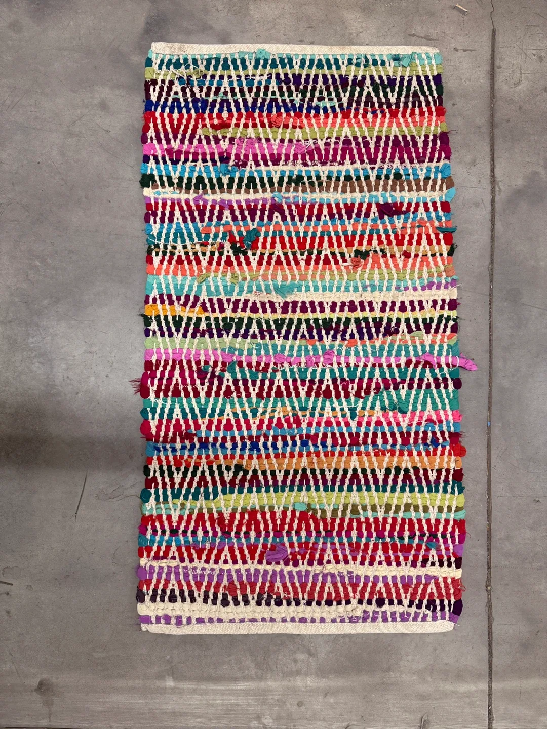 🥕 Colorful Woven Rug thumbnail