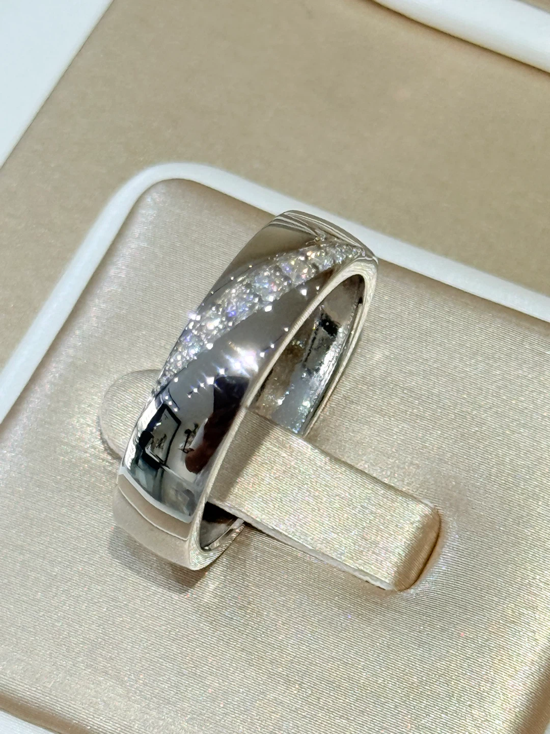 0.5 carats 925 sterling silver moissanite ring - photo 5
