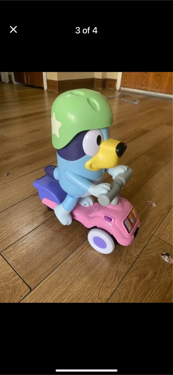 VTech Bluey Scooter Time Bluey it runs with sound thumbnail