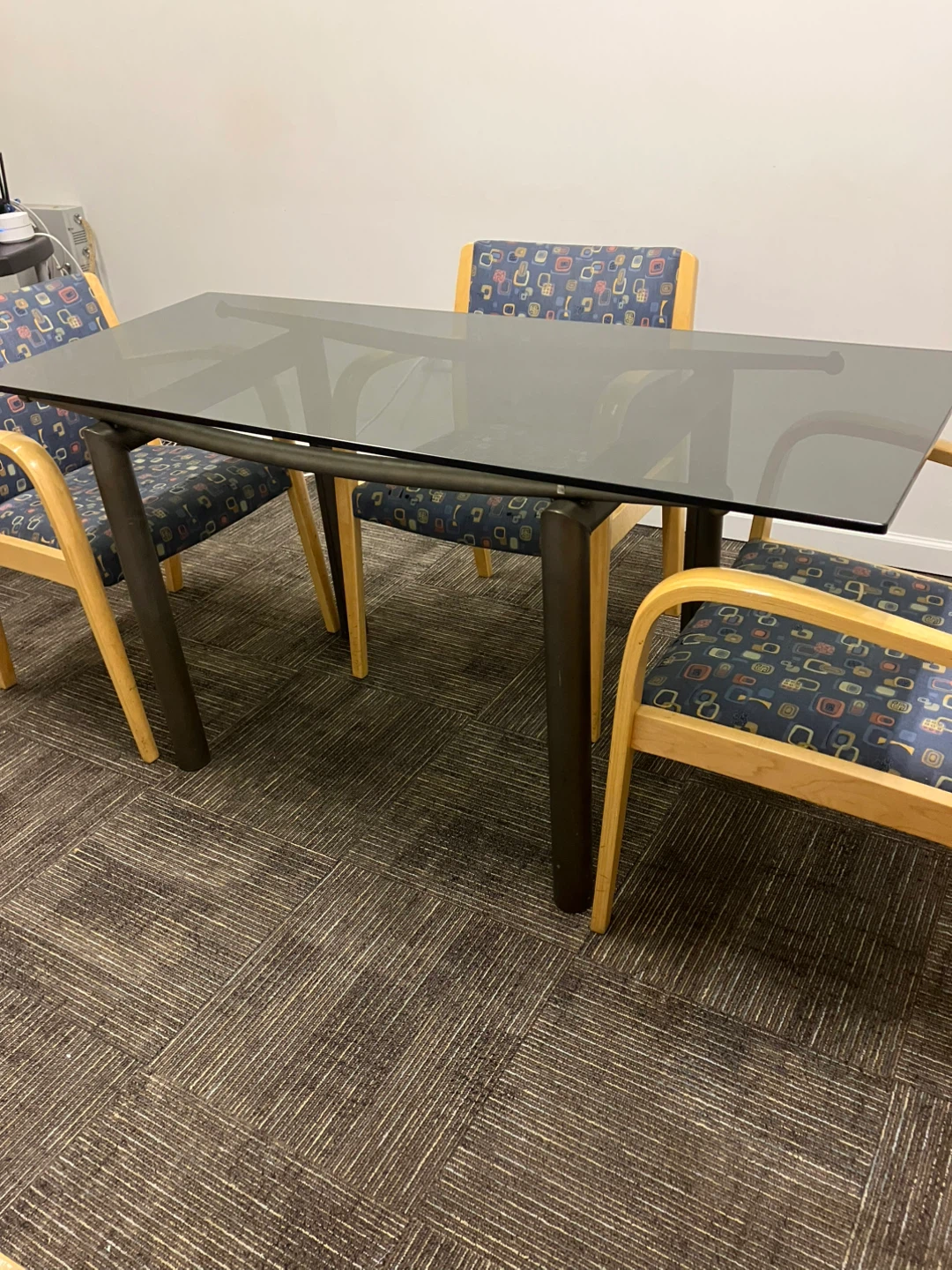 Glass Top Dining Table or Desk - photo 3