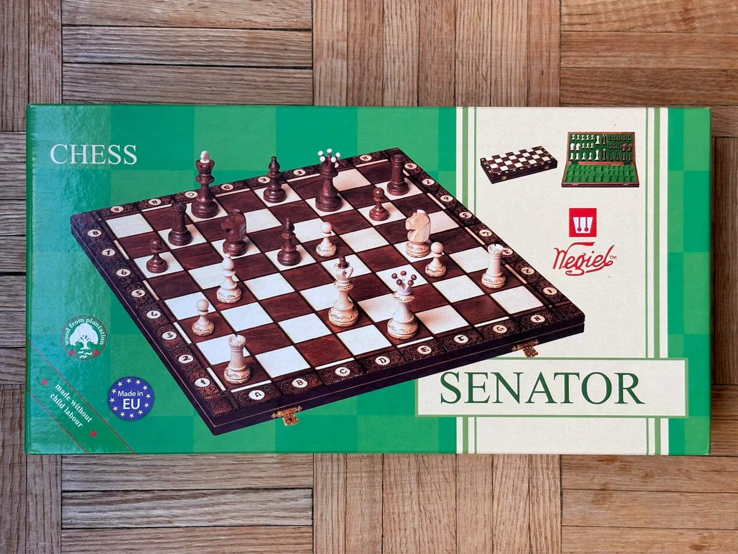 Senator Szachy Chess Set by Wegiel thumbnail