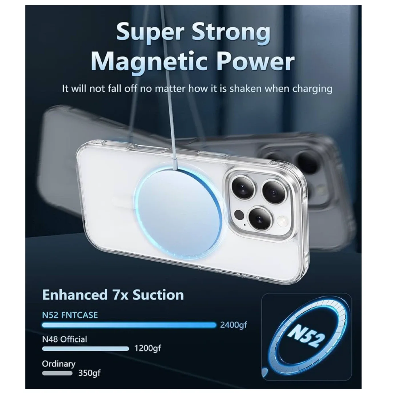 KissCall iPhone 16 Pro Matte Clear Case - New! image indicator(5)