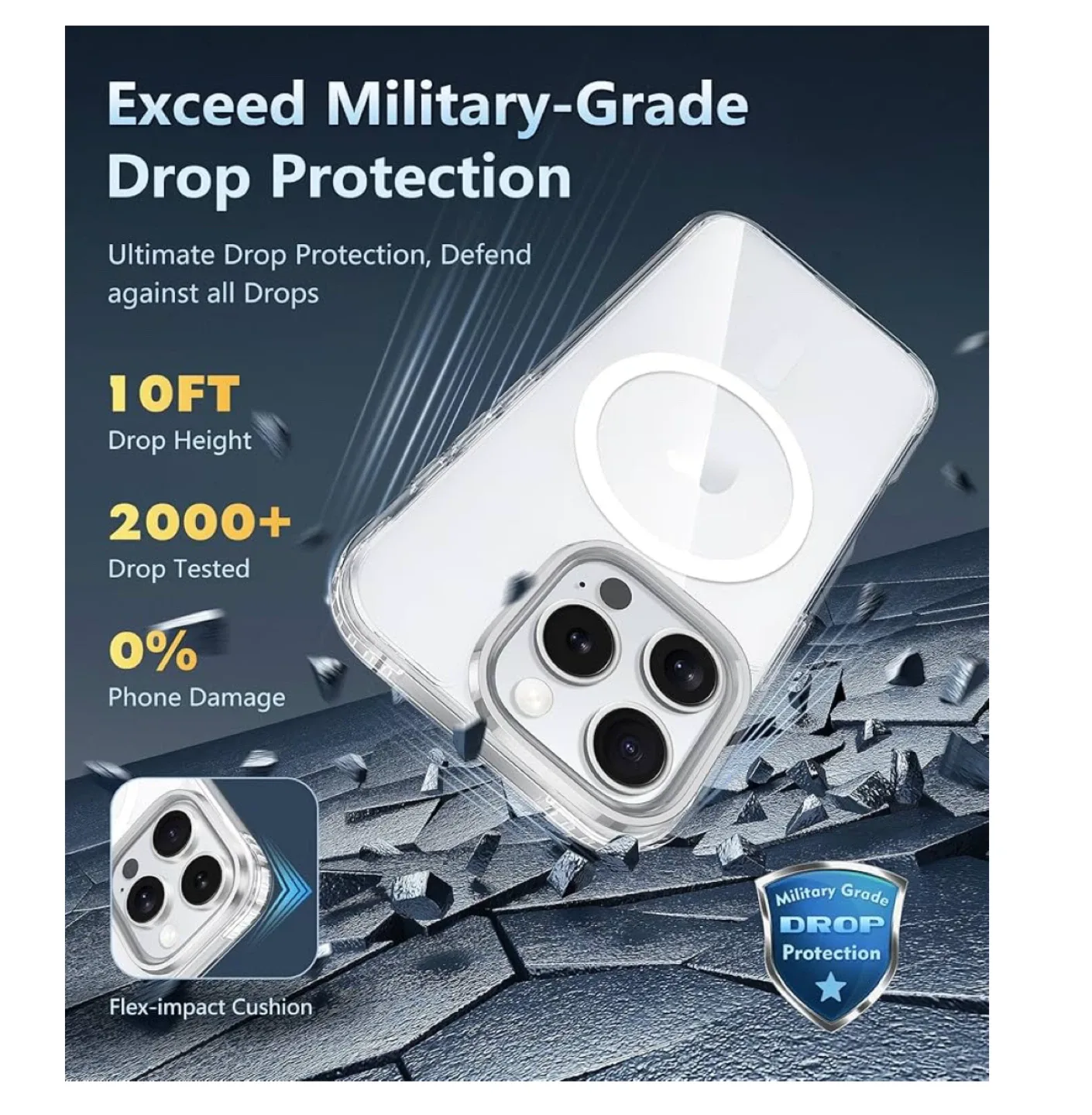 KissCall iPhone 16 Pro Matte Clear Case - New! image indicator(2)