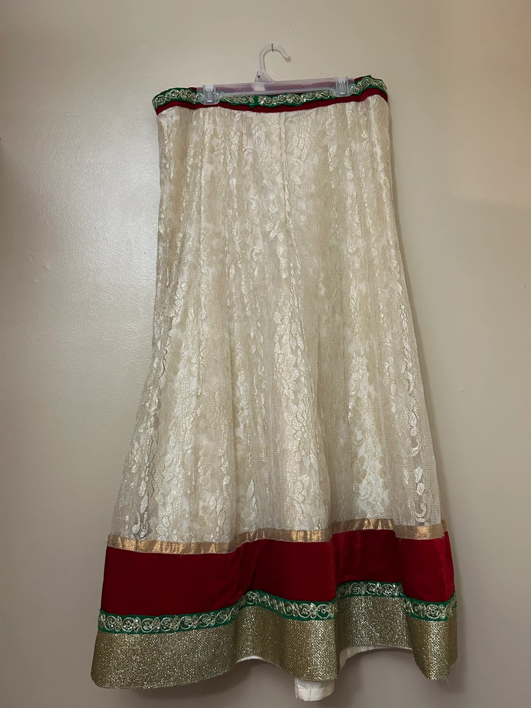 Glamorous Girls Gold Lehenga {size 32} - photo 5