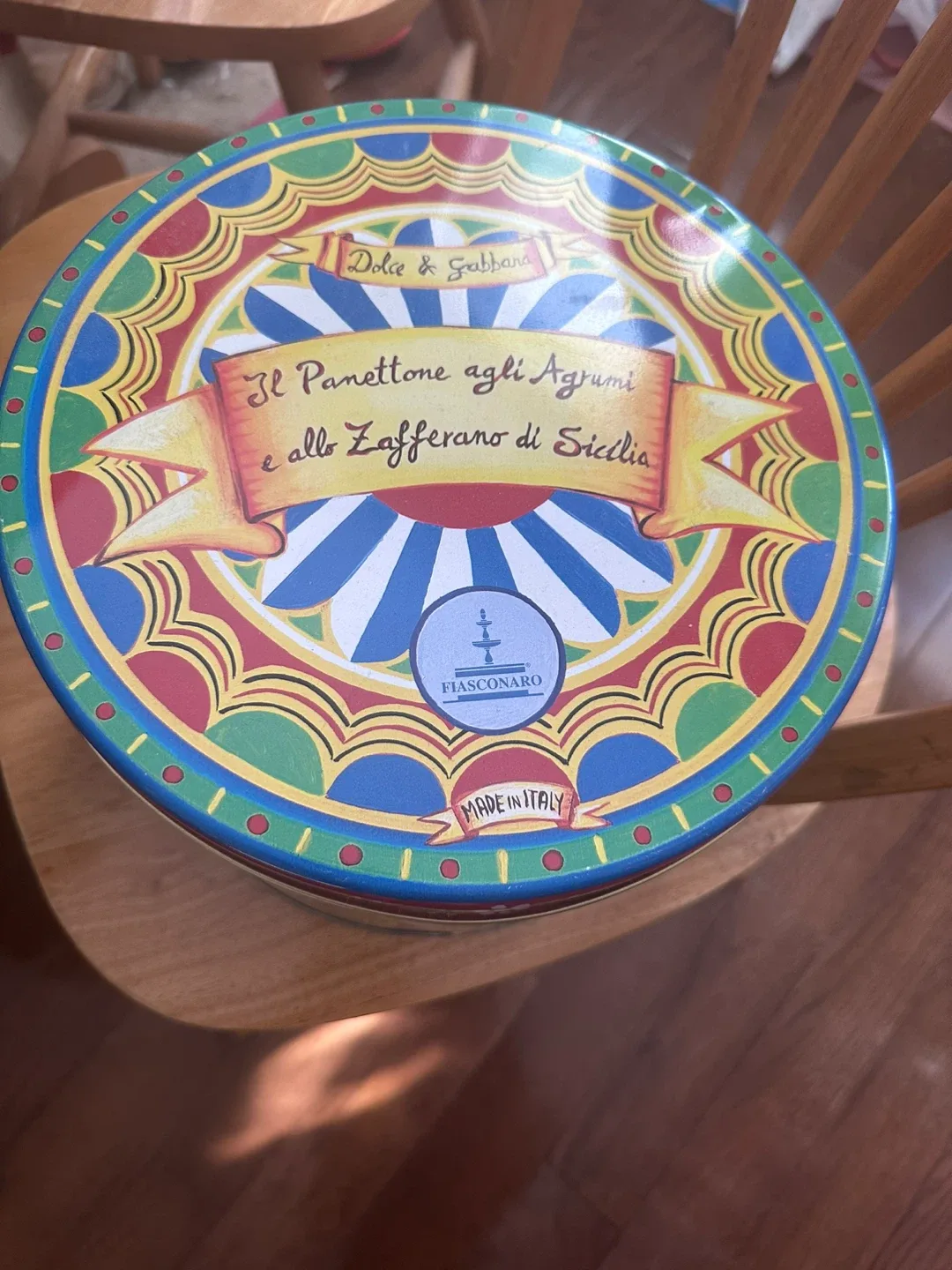 Dolce & Gabbana Fiasconaro Panettone Tin