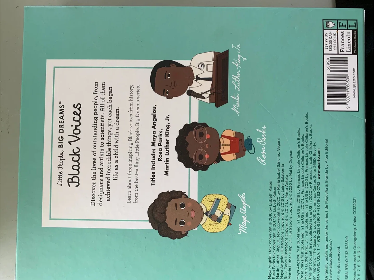 Little People, BIG DREAMS Black Voices Gift Set image indicator(3)