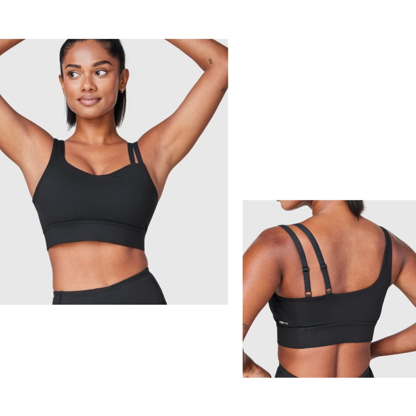 Push FWD Asymmetric Sports Bra - Size L