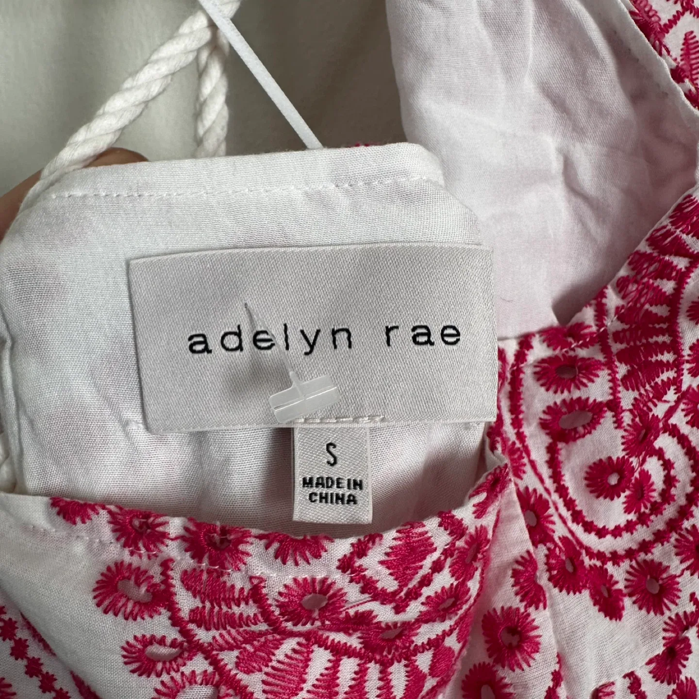 Adelyn Rae halter embroidered midi dress image indicator(8)