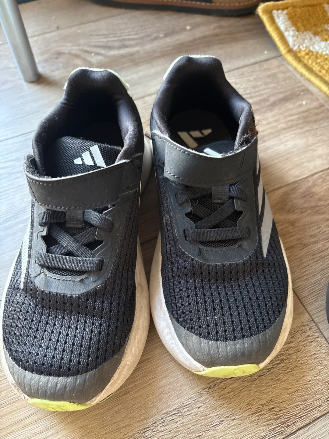 Adidas Kids Black Sneakers Size 11