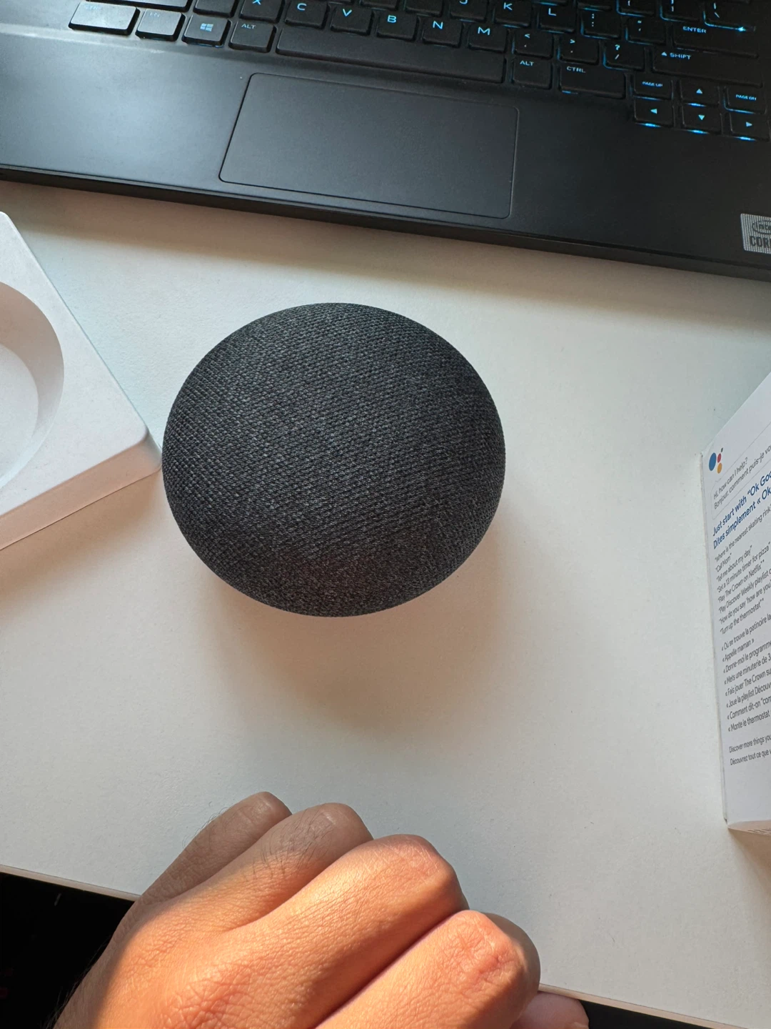 Google Home Mini - Charcoal - photo 4