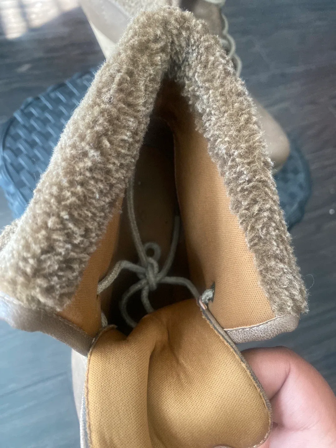 Brown Heeled Boots size 6.5 image indicator(2)