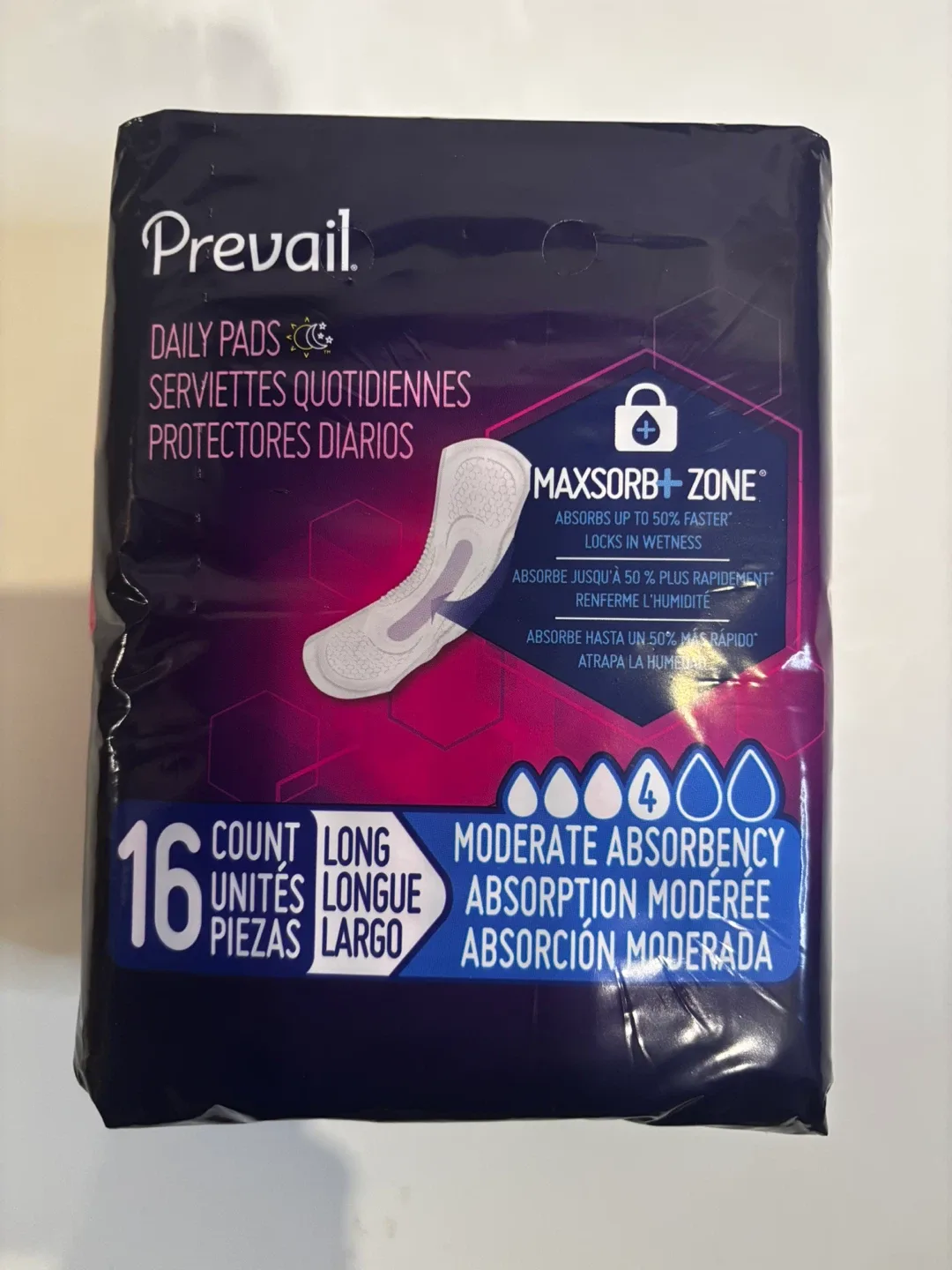 3 packs of Prevail Daily Pads.wx1313 image indicator(2)