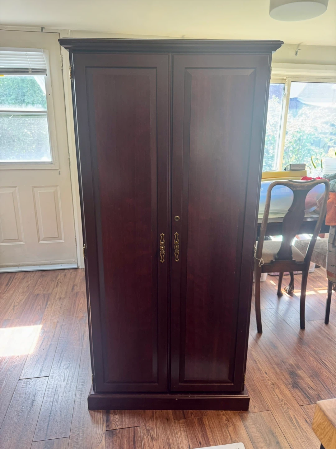 Dark Wood Cabinet