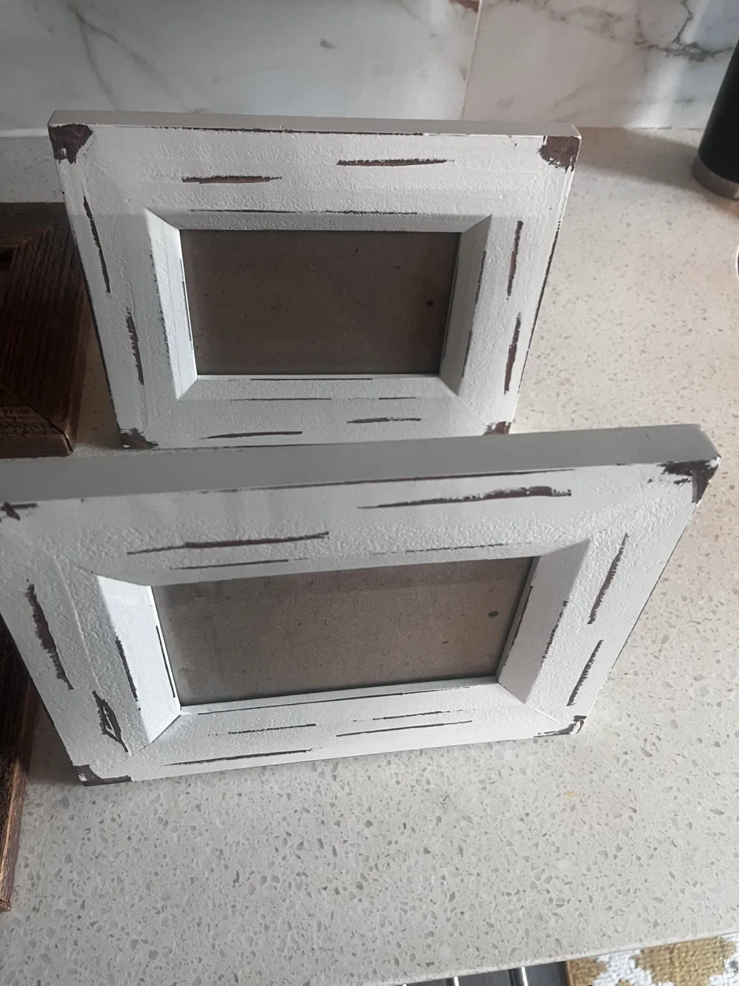 Rustic Wooden Picture Frames - Set of 4 image indicator(3)