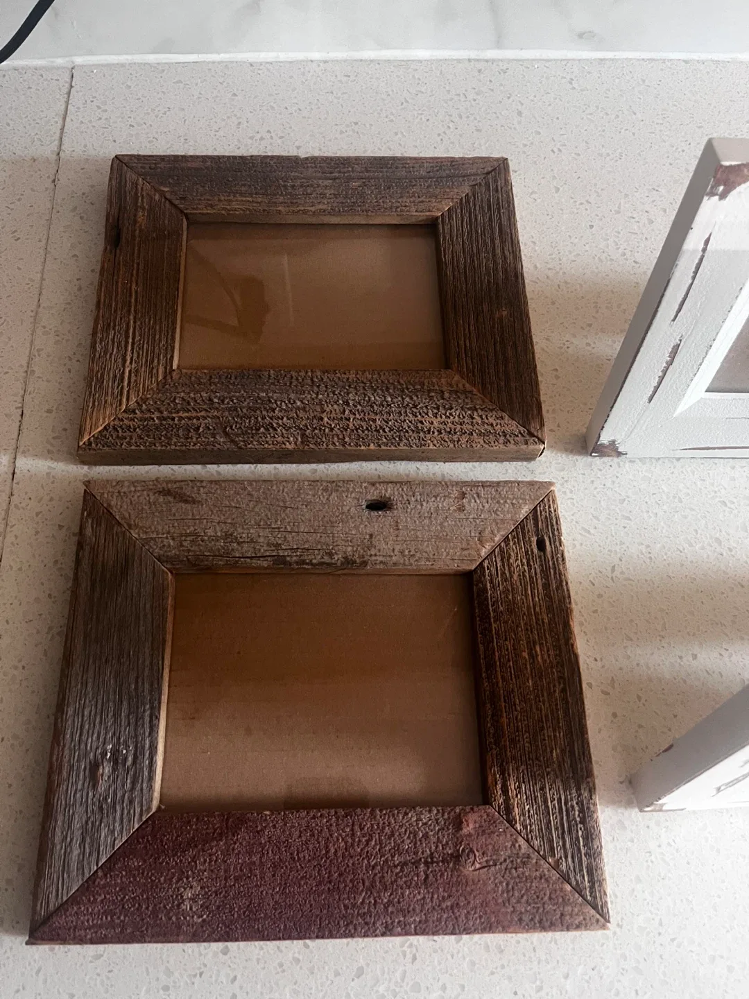 Rustic Wooden Picture Frames - Set of 4 image indicator(2)