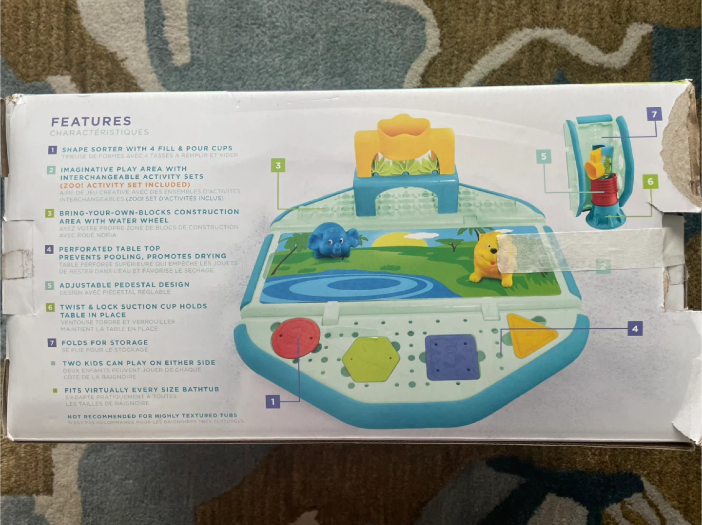 Tubby Table Bathtub Activity Hub (18 mos - 4 yrs) - photo 3