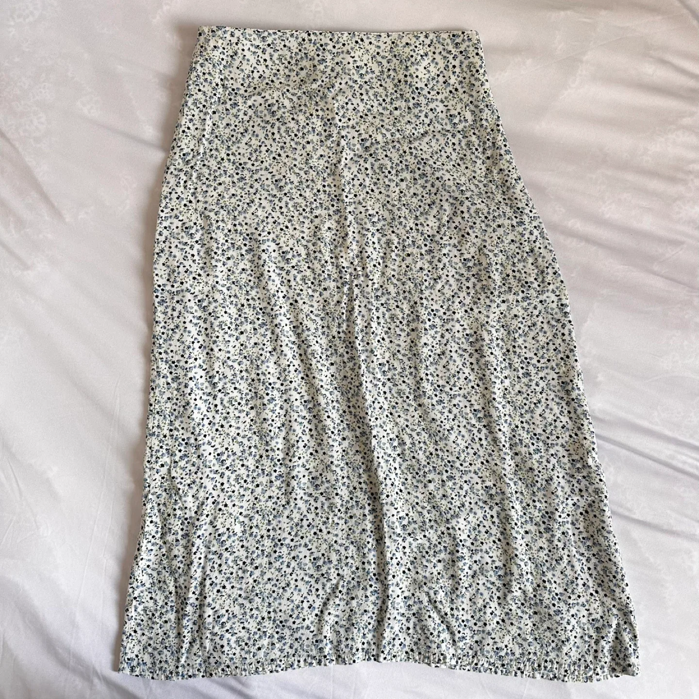Brandy Melville Floral Midi Skirt thumbnail