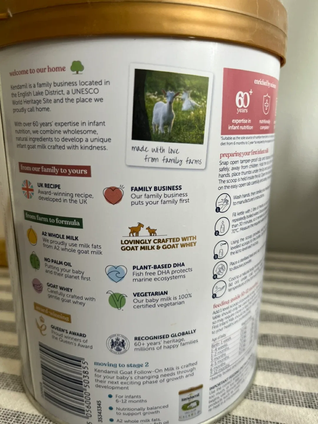 NEW Kendamil Goat First Infant Milk image indicator(2)