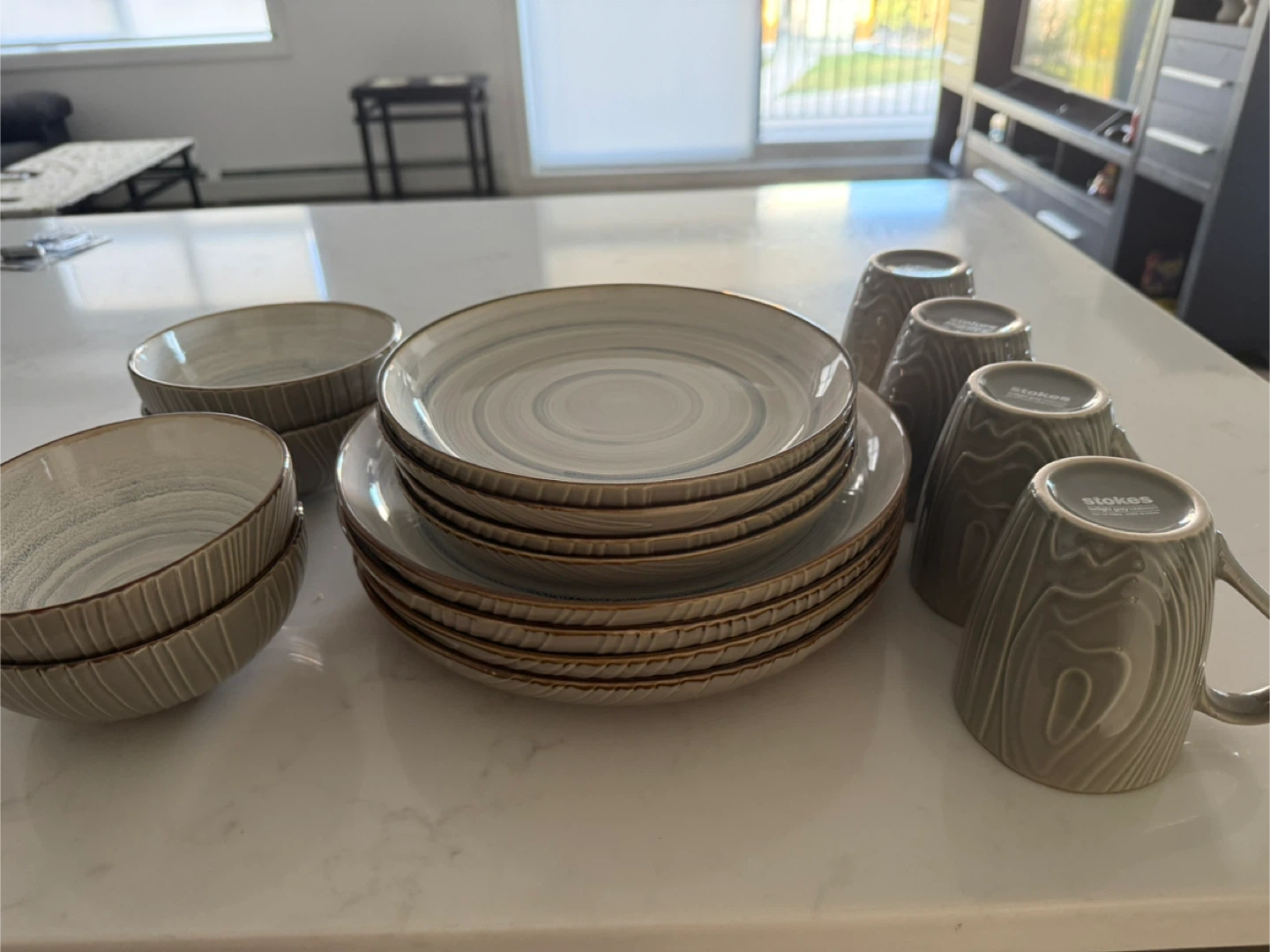 Stokes Dinnerware Set - Plates, Bowls, Mugs - photo 2