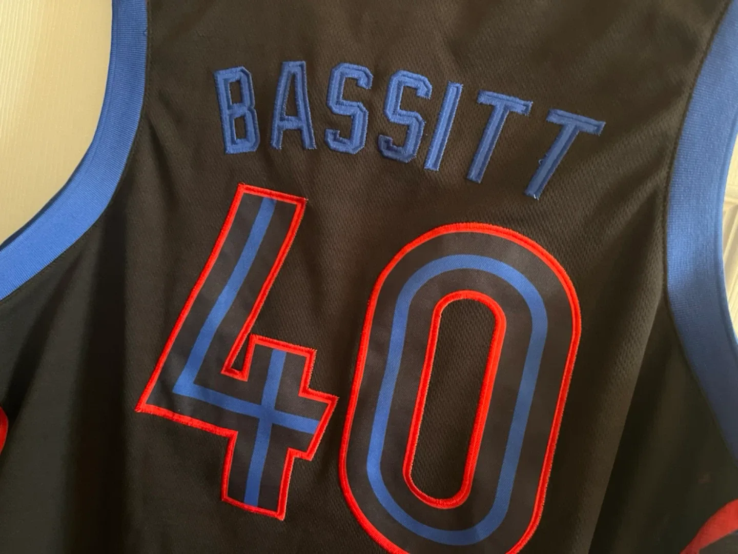 Toronto Bluejays Bassitt #40 basketball Jersey - XL image indicator(3)
