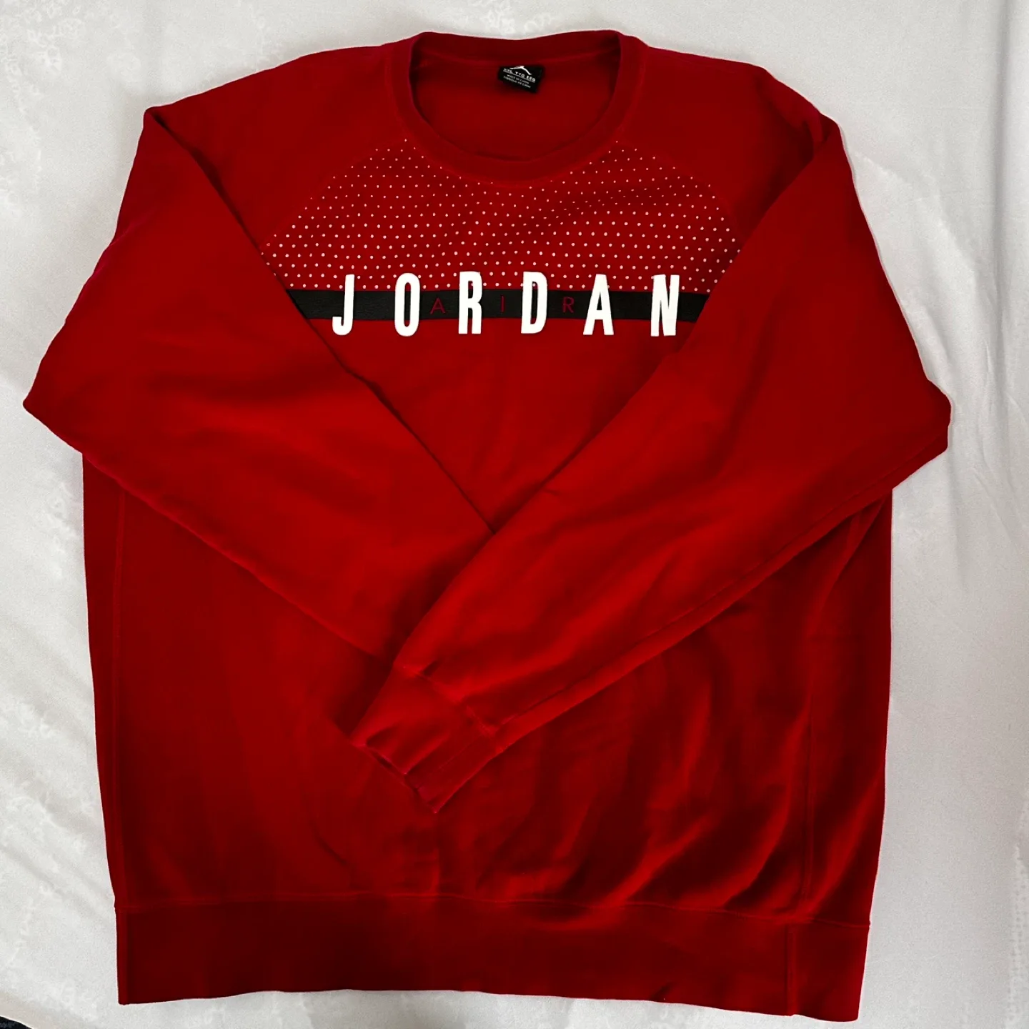 Jordan Red Crewneck Sweater - XXL image indicator(5)