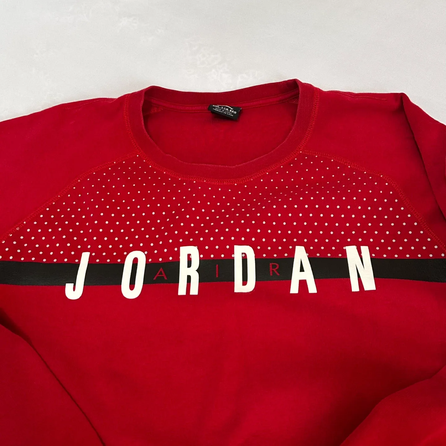 Jordan Red Crewneck Sweater - XXL image indicator(3)