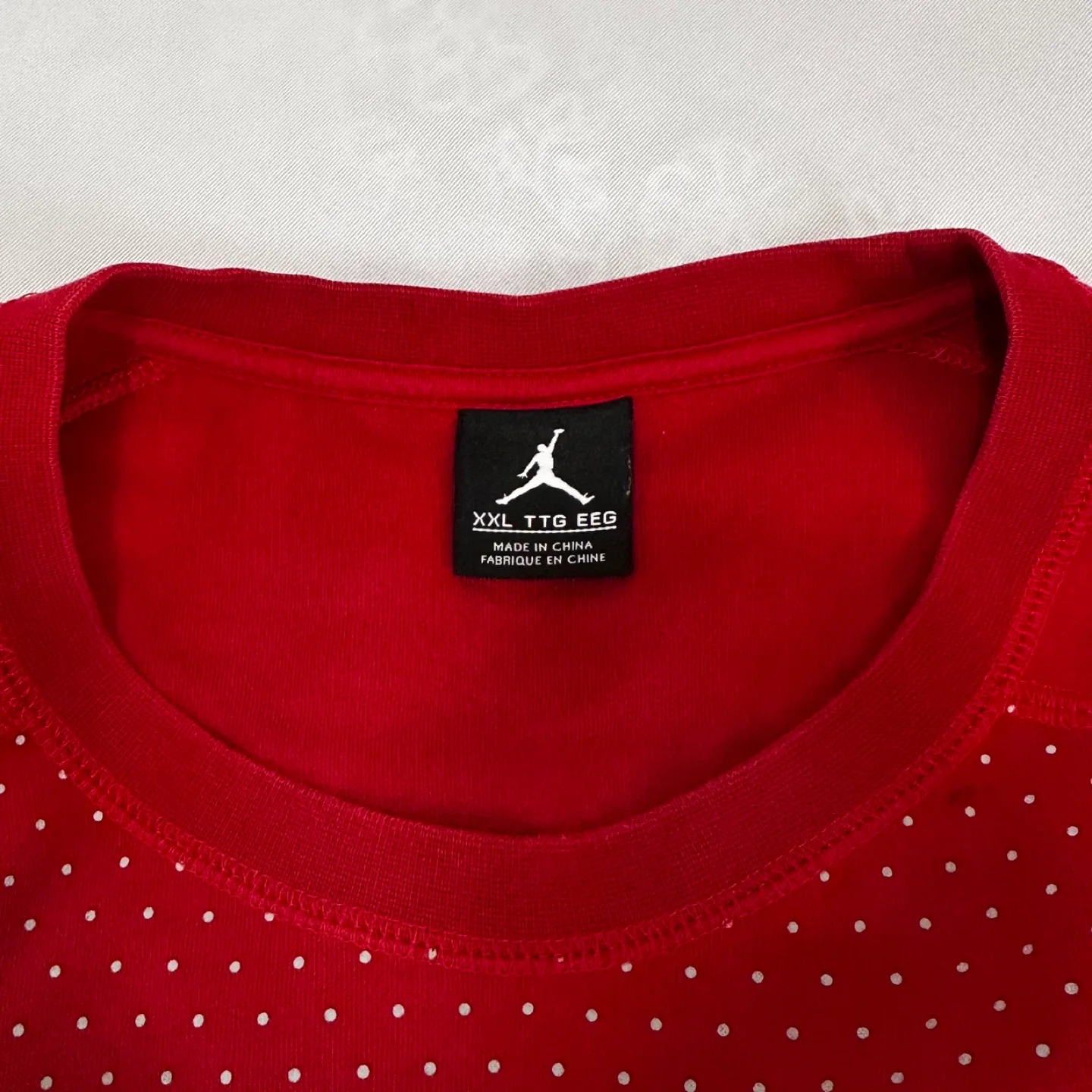 Jordan Red Crewneck Sweater - XXL image indicator(4)
