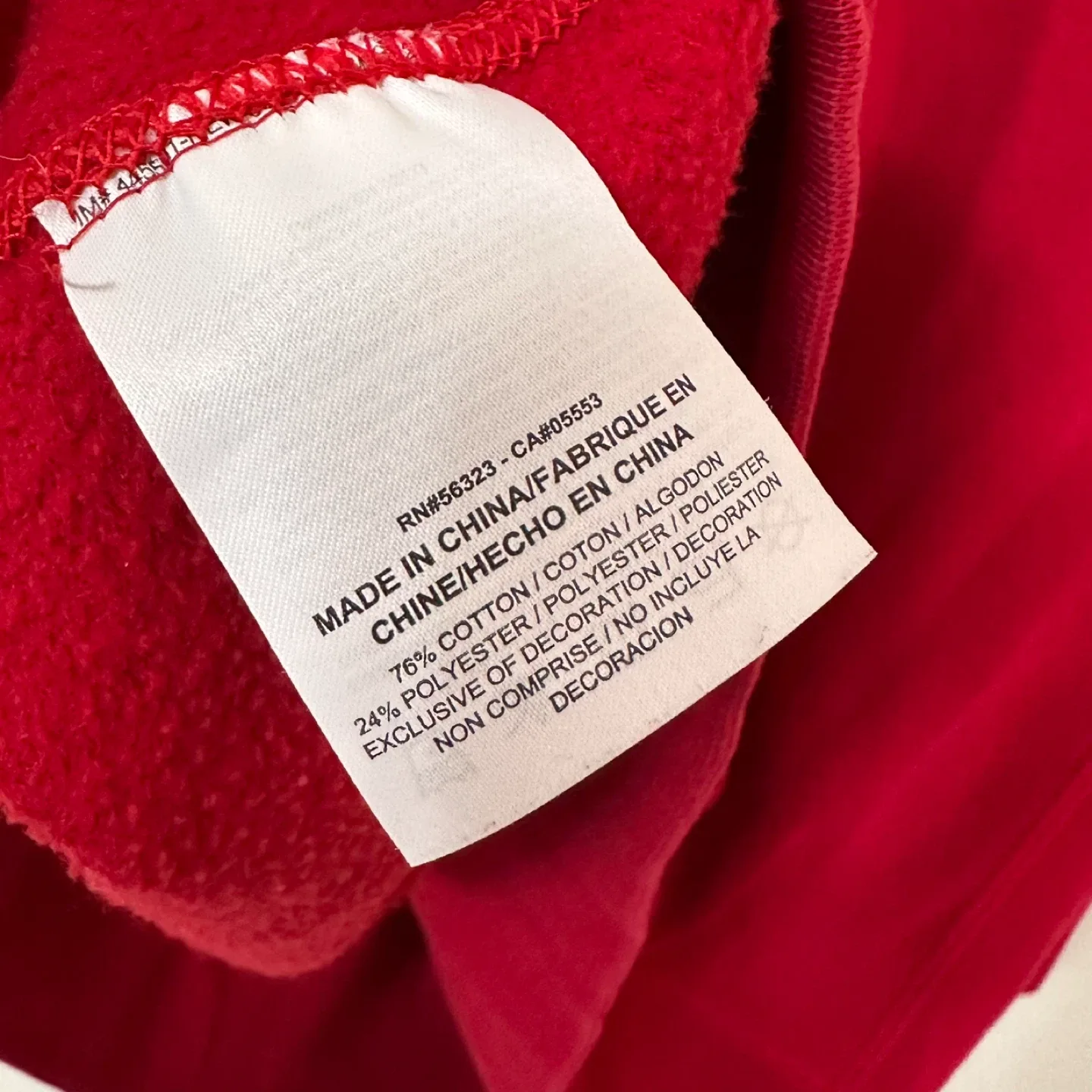 Jordan Red Crewneck Sweater - XXL image indicator(7)