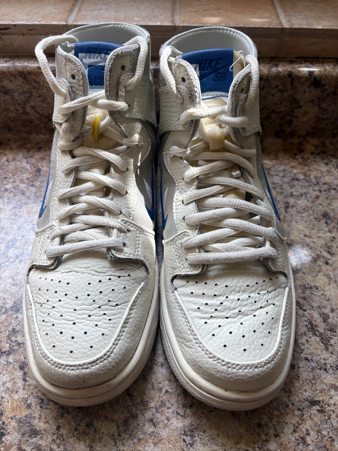 Nike SB Dunk High Friday Cream/Grey - photo 4