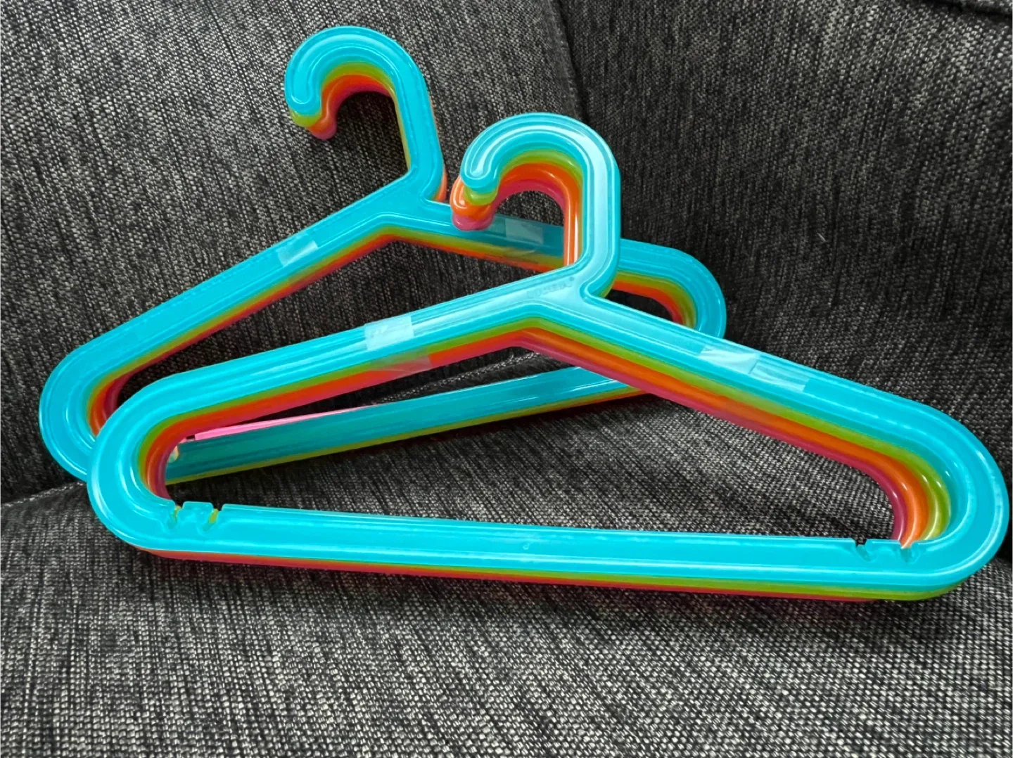 IKEA #3 BAGIS Children's Coat-Hangers, Mixed Colors thumbnail