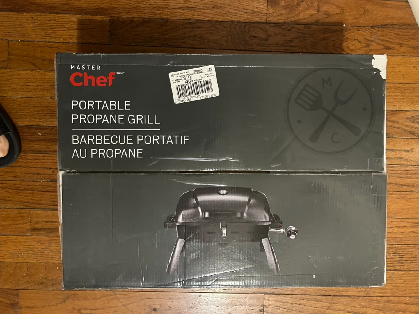 Master Chef Portable Propane Grill - New in Box! image indicator(2)