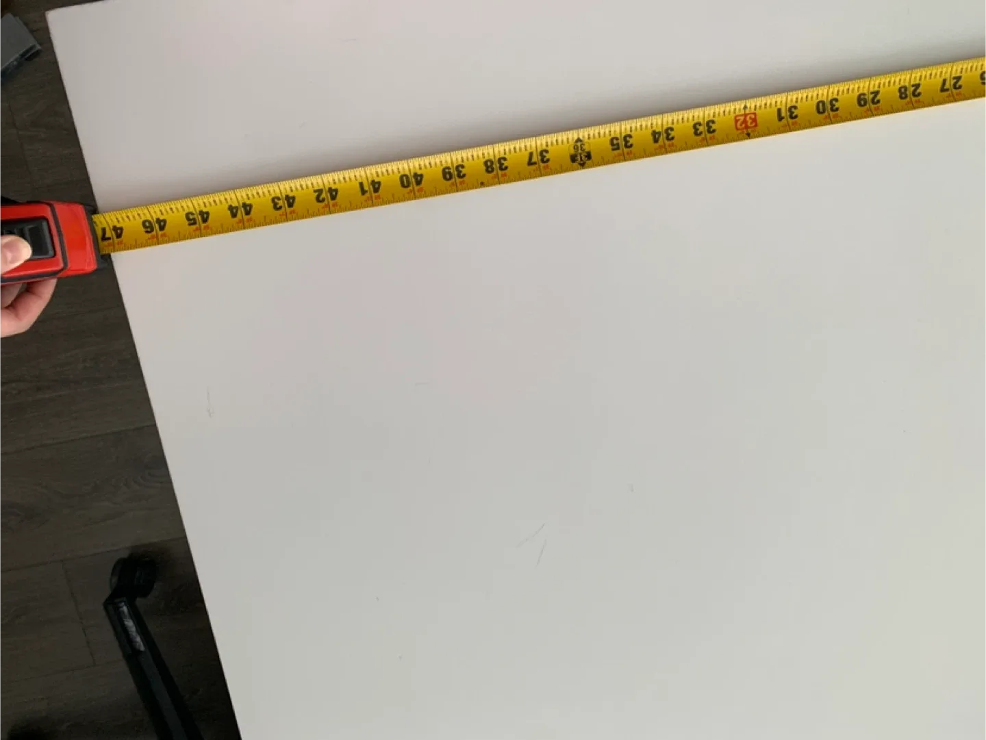 IKEA White Desk - 47 x 23 inches image indicator(5)