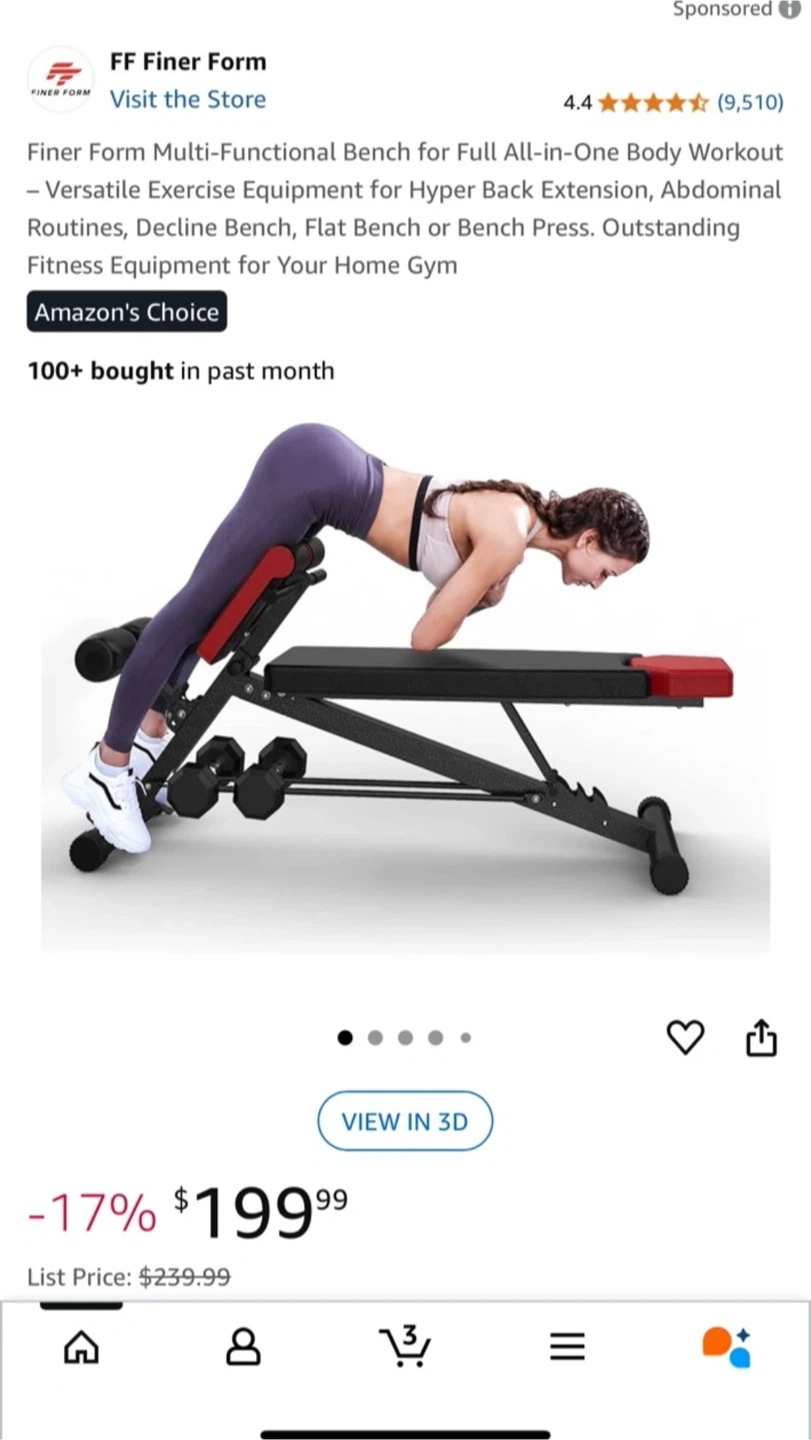 Finer Form Multi-Functional Workout Bench - photo 5