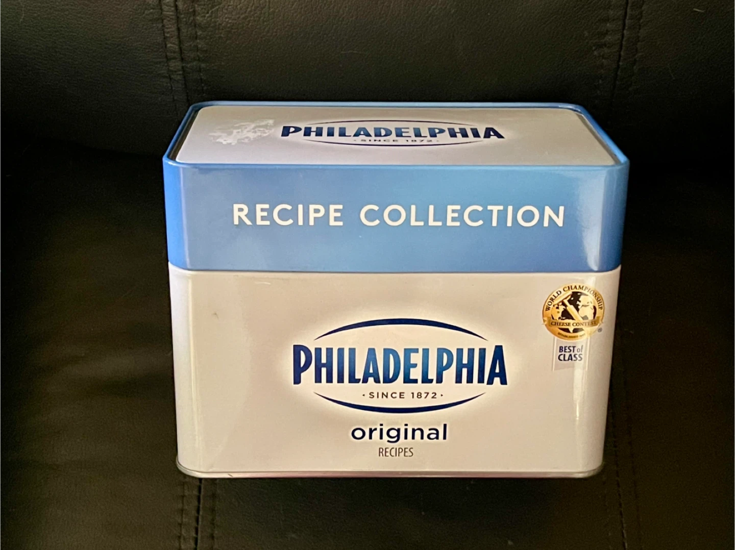 🥕Philadelphia Recipe Collection Tin with Cards