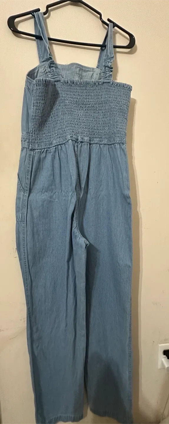Denim Jumpsuit - Size Small thumbnail