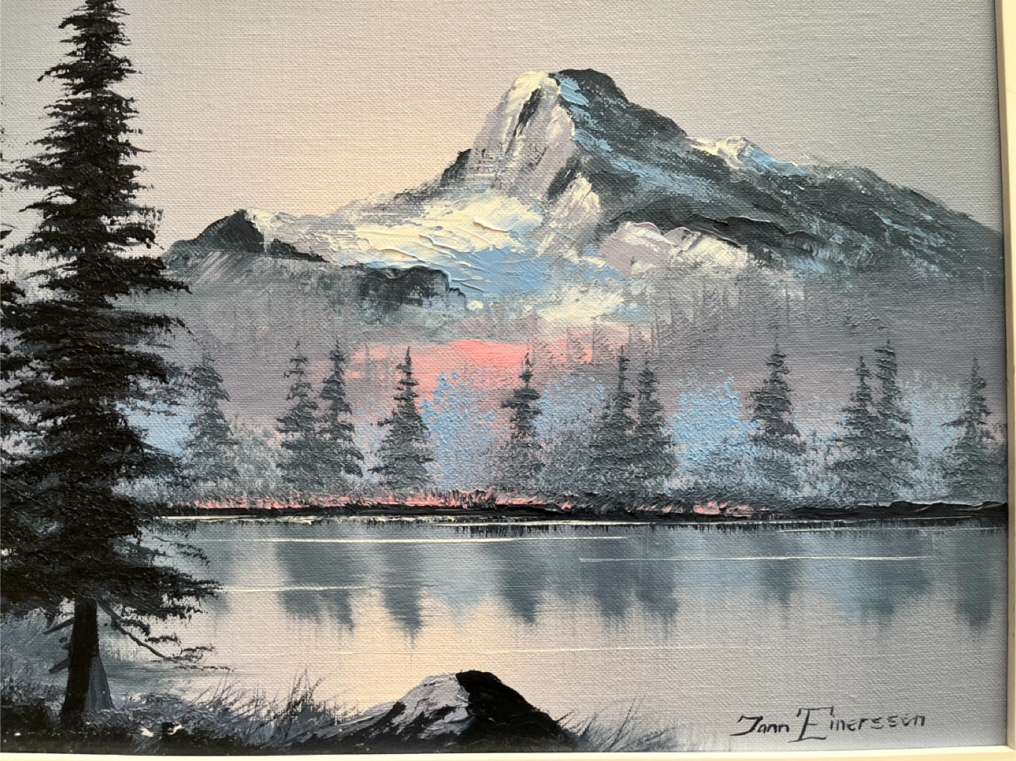 Original Art- Early Jonn Einerssen oil (est. 1980’s) - photo 2