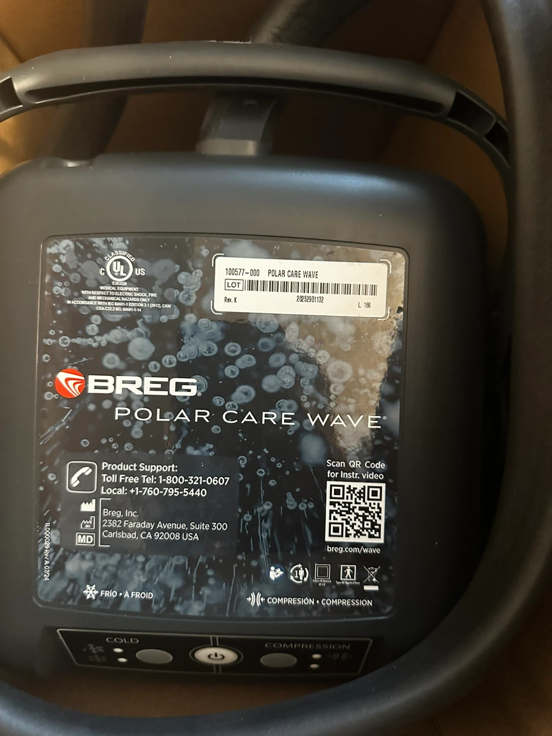 Breg Polar Care Wave Cold Therapy System