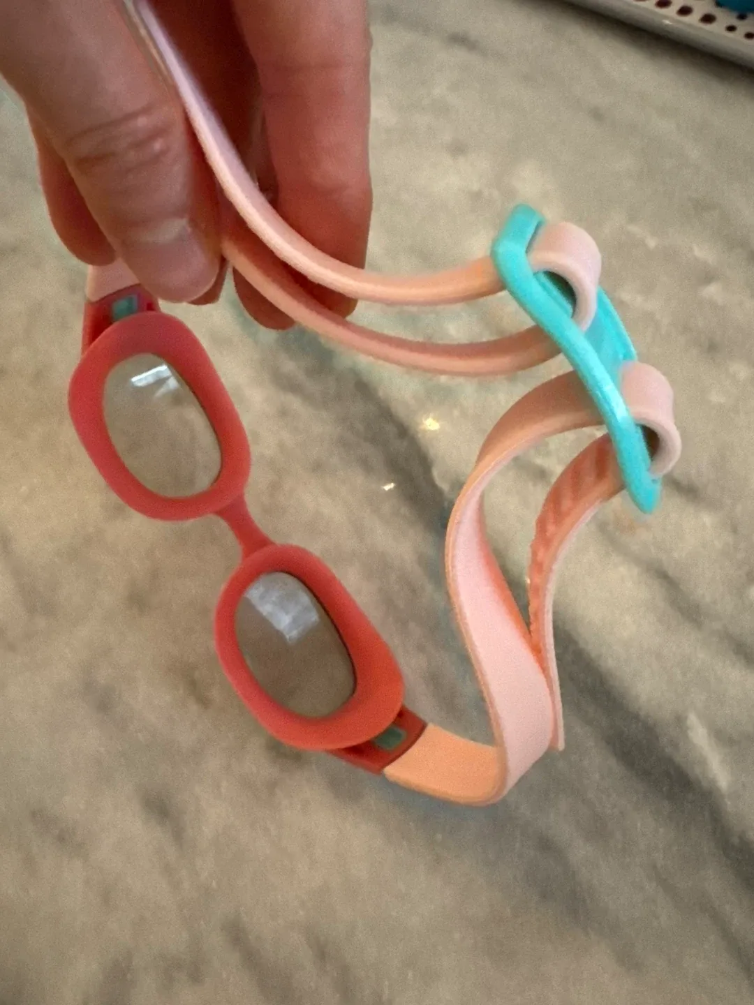 Nabaiji Pink Swimming Goggles image indicator(4)