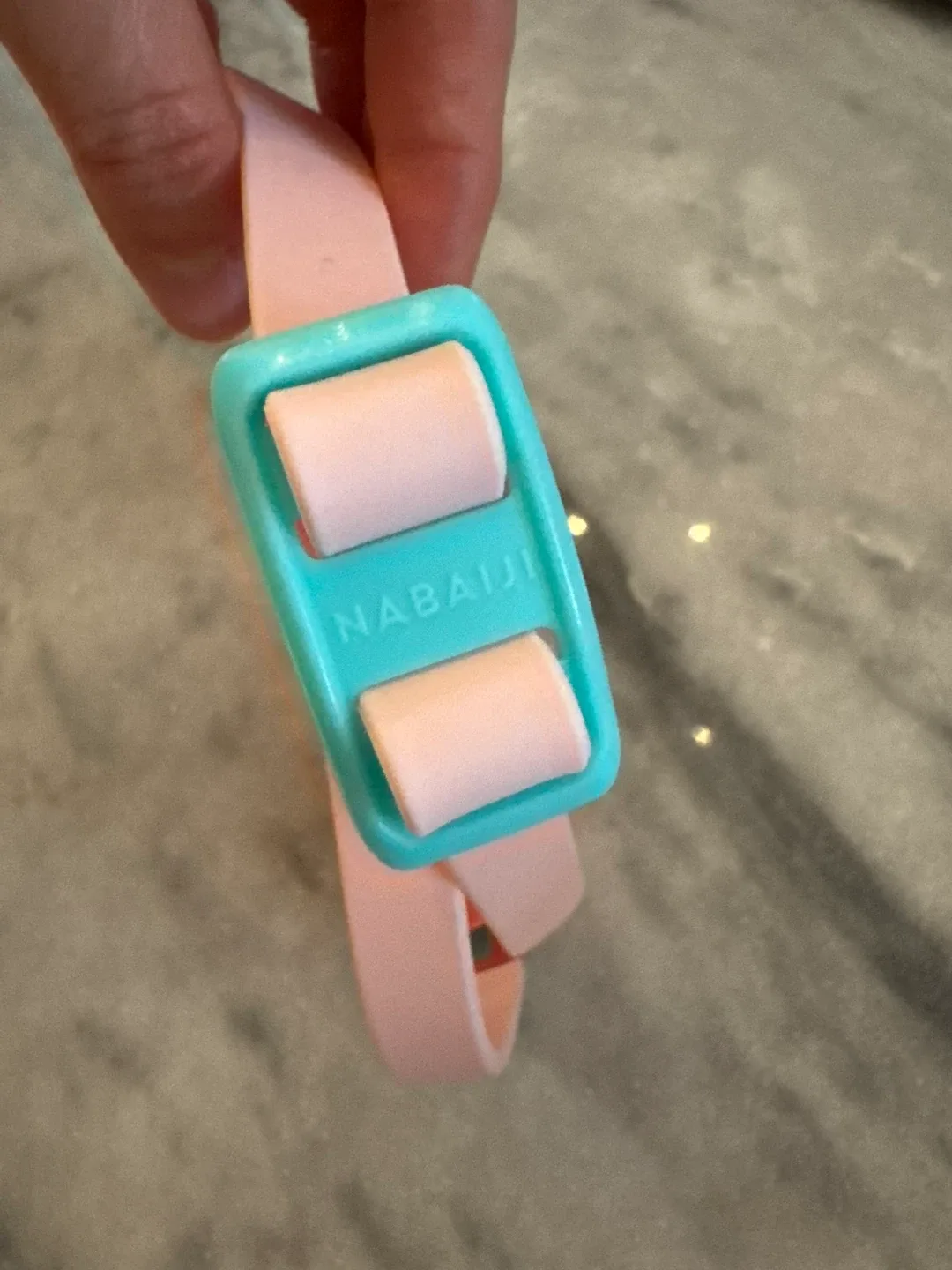 Nabaiji Pink Swimming Goggles image indicator(3)